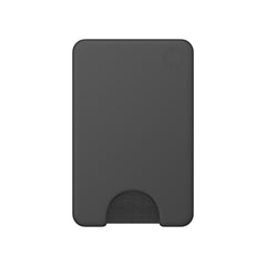 PopSockets PopWallet For MagSafe Round with Adapter Ring Black