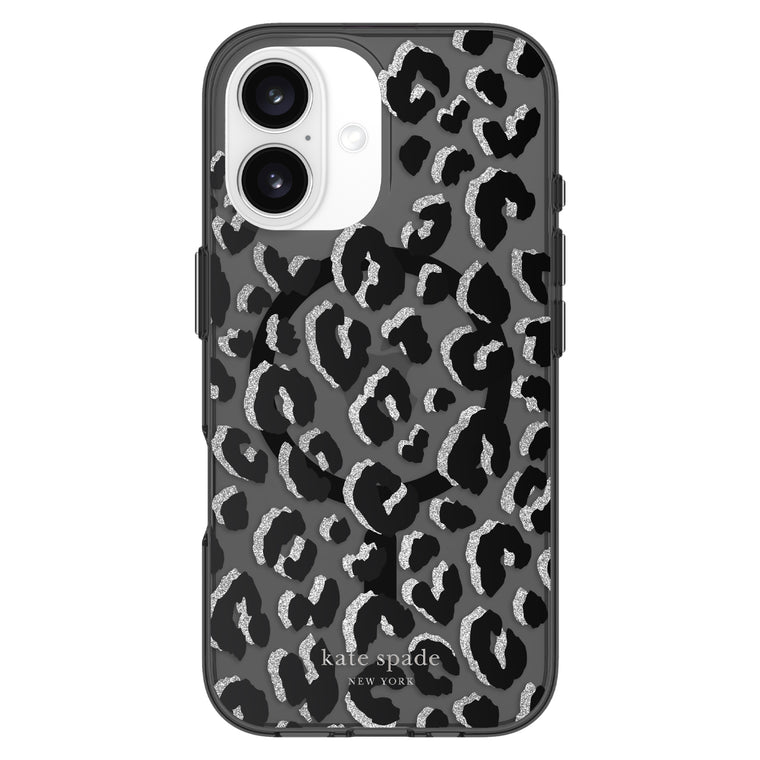 Kate Spade Protective Case w/MagSafe City Leopard for iPhone 16