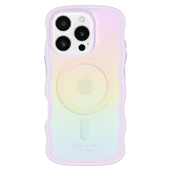 Kate Spade Wavy Case w/MagSafe Opal Iridescent for iPhone 16 Pro