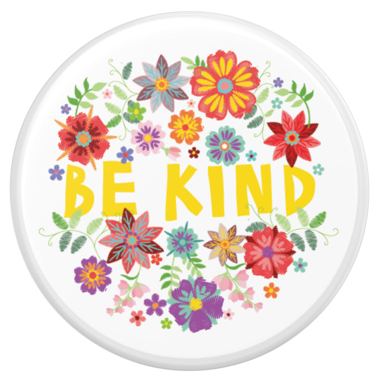 PopSockets PopGrip Be Kind Embroidery