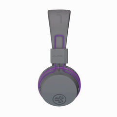 JLab JBuddies Studio Bluetooth Wireless Kids Headphones Grey/Purple