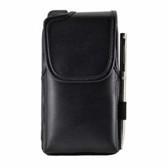 Sonim Leather Pouch Case with Metal Clip Black for XP8