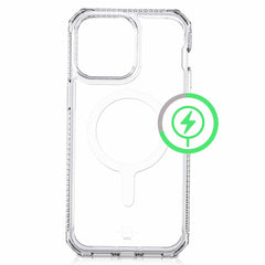 ITSKINS Hybrid_R Clear Case w/MagSafe for iPhone 14 Pro