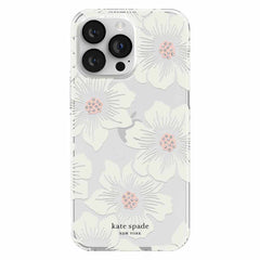 Kate Spade Protective Hardshell Case Hollyhock Floral for iPhone 14 Pro Max