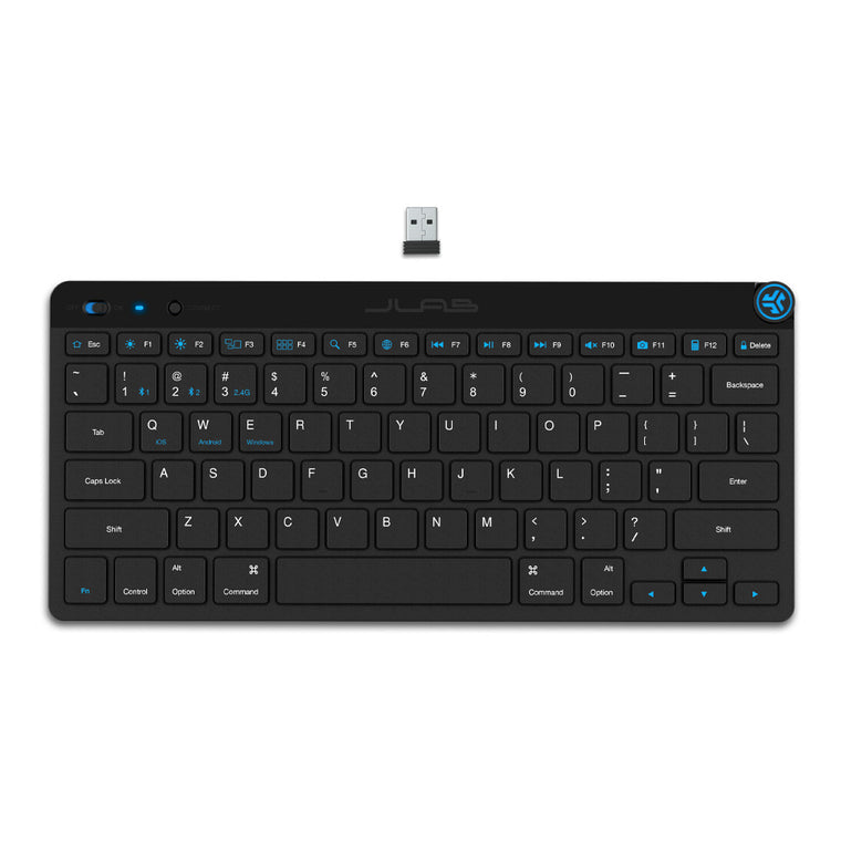 JLab Go Wireless Keyboard Black