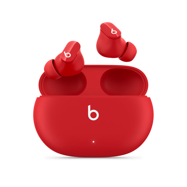 Beats by Dre Studio Buds Earphones Red True Wireless with Noise Cancelling