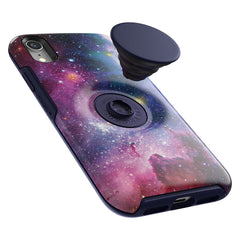 Otterbox Otter + Pop Symmetry Case with Swappable PopTop Blue Nebula for iPhone XR (Launching June 1st)